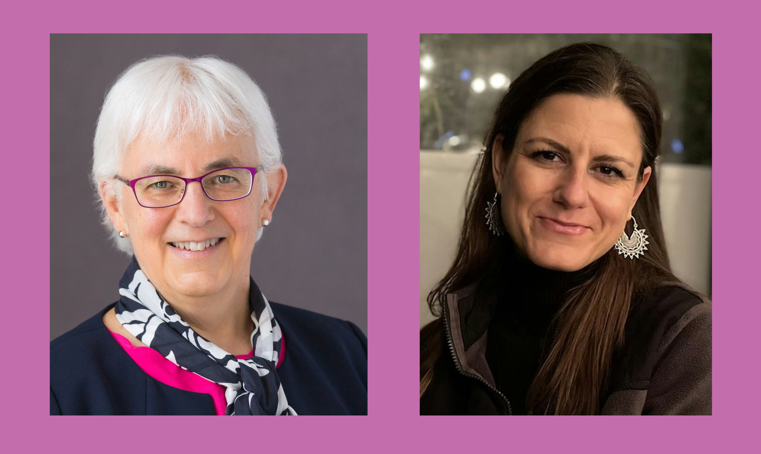 Katharine Abraham and Didem Tuzemen headshots